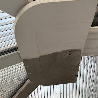 An amazing transformation in this conservatory clean